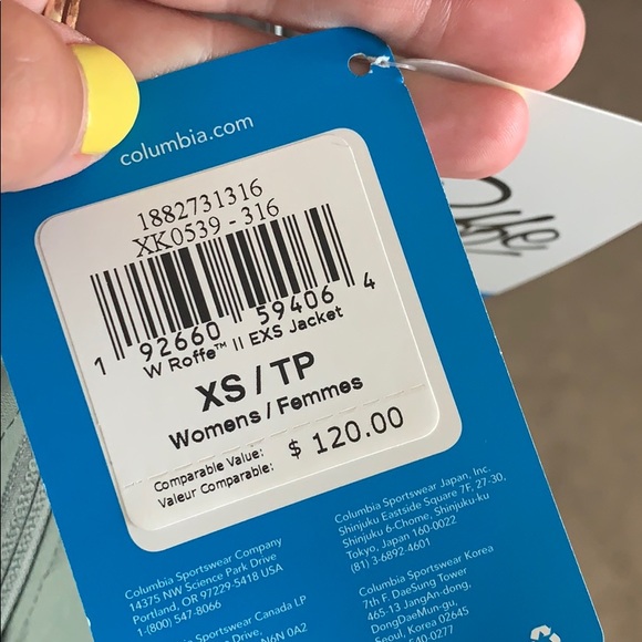 Columbia Omni-Tech All-Weather / Rain Jacket *NWT* - Picture 7 of 9